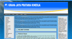 Desktop Screenshot of grahajayapratamakinerja.com